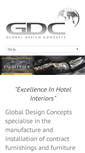 Mobile Screenshot of globaldesignconcepts.com